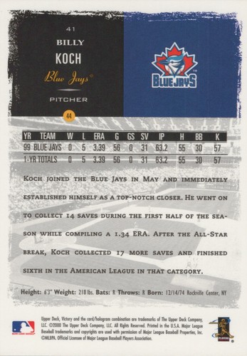 2000 UPPER DECK VICTORY~BASEBALL~CARDS #1-400~COMPLETE YOUR SET~YOU PICK - Picture 49 of 424
