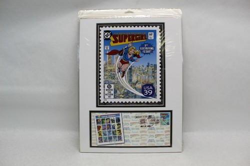 DC COMICS SUPER HEROS STAMP ART US POST 1ST DAY OF ISSUE JULY 2006 - LOT OF 6 - Picture 4 of 6