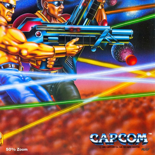 Forgotten Worlds Poster – Retro Capcom Arcade Sci-Fi Art 1989, Size A4 • B2 • B1 - Bild 4 von 8