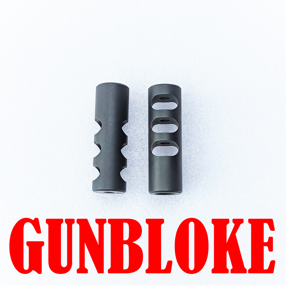 223/22-250/.22LR/.22WMR Muzzle brake THE ELIMINATOR 1/2x28 Ruger