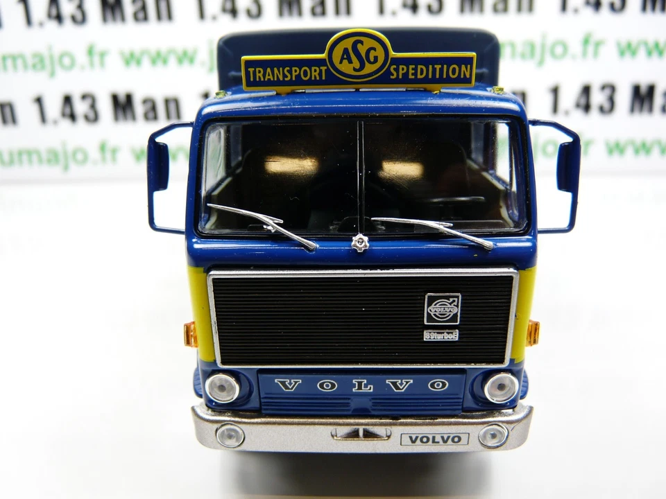 CA4 CAMIONS truck LKW 1/43 DéAgostini IXO VOLVO F88 transport d'Anvers - Photo 3/4