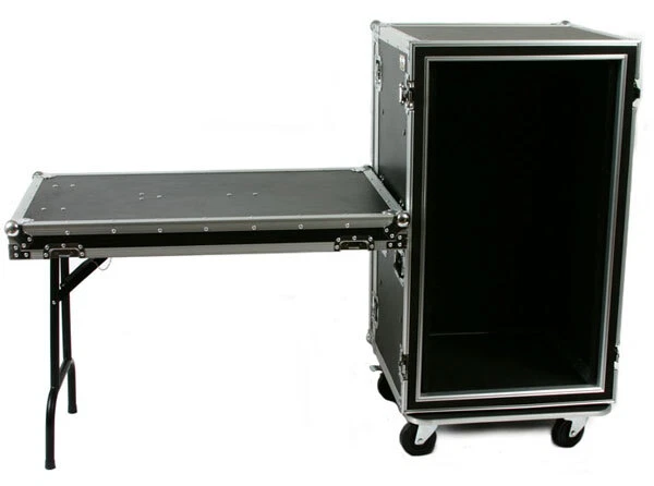 OSP 20-Space ATA Shock Mount Deep Amp Flight Rack Case w/ Table - SC20U-20SL - Image 3 of 4