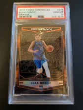 LUKA DONCIC 2018-19 PANINI CHRONICLES ORANGE ROOKIE RC #129/149 PSA 10 GEM MINT