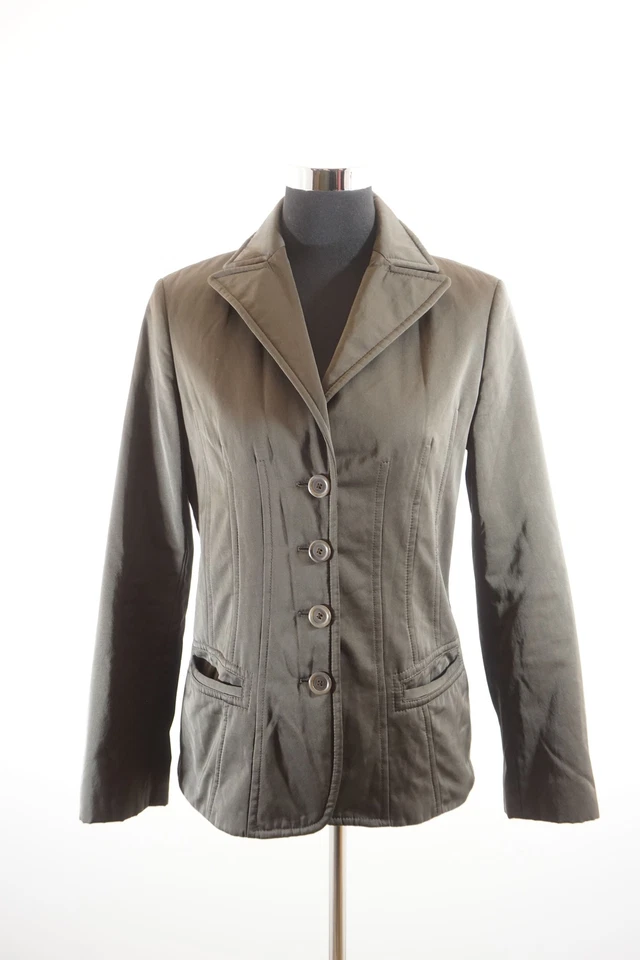 HUGO BOSS Damenblazer Blazer Juanita 40 braun Einreiher gefüttert Baumwolle D314 - Bild 1 von 4