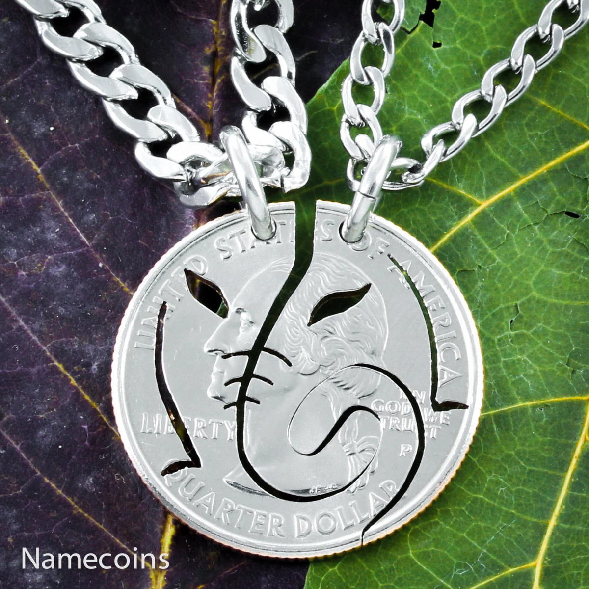 Interlocking couples necklaces deals