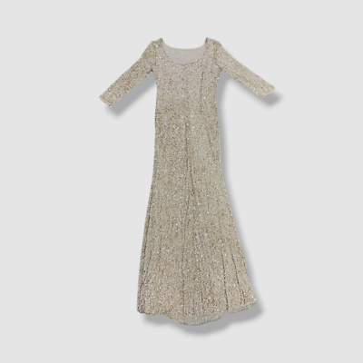dress sequins sleeve women s quarter FAVIPT Women's Lace Sequin Dresses Three Quarter Sleeve V Neck Dressess  Flowy formal Wedding Guest Prom Evening Dressess Green,XXL