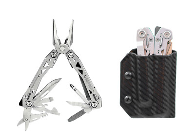 Gerber Multitool SUSPENSION NXT  inkl. Kydex Gürtelhalterung carbon / black