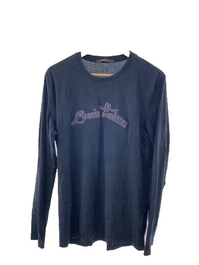 Louis Vuitton Camisetas de manga larga de algodón para hombres