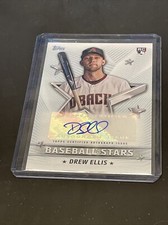 Drew Ellis Arizona Diamondbacks 2022 Topps Baseball Stars Autographs AUTO RC