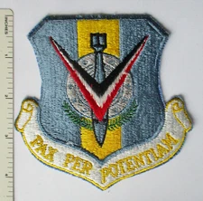 Vintage US AIR FORCE 321st BOMBARDMENT WING PATCH Original USAF