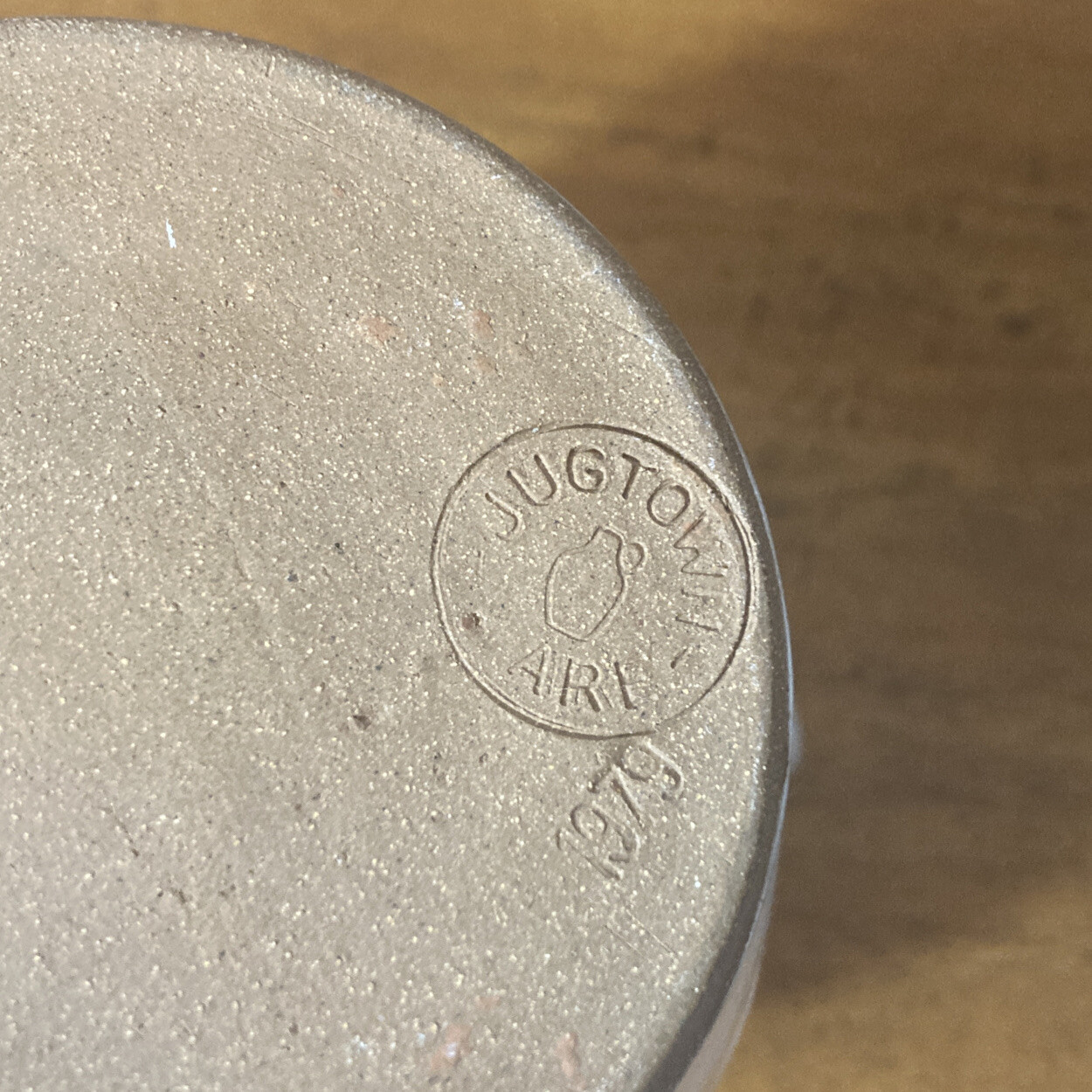 Jugtown Ware Pottery Pitcher Glazed 7.25” Vintage 1979