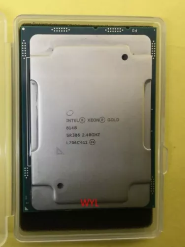 Intel Xeon Gold 6148 SR3B6 2.4GHz 20 Cores 150W LGA3647 CPU Processor
