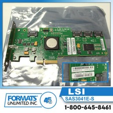 LSI SAS3041E-S PCI-E Intenal 3-port Host Bus Adapter HBA SUN 371-3991-01