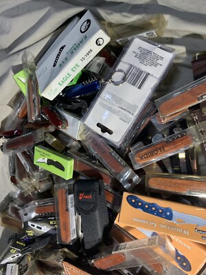 Tsa Confiscated Pocket Knives/multitools Lot
