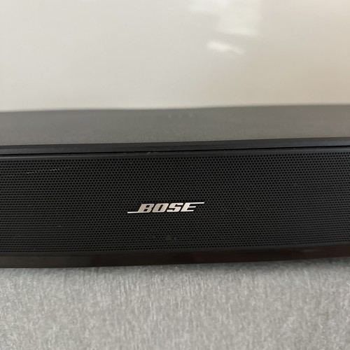 Bose Solo TV Sound System Model 410376 Black with Power Cord And Remote Tested - Picture 14 of 21
