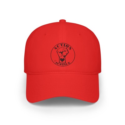 Low Profile Baseball Cap   Action for Justice   Benefits social justice advocacy