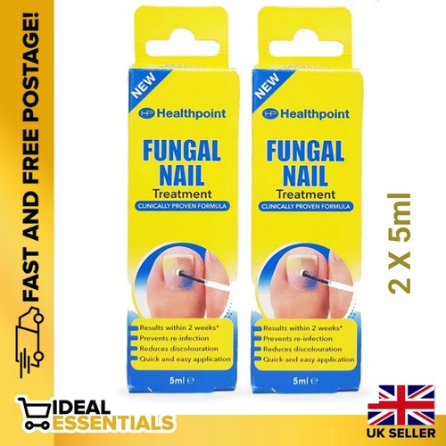 2 X 5ml Healthpoint Fungal Nail Treatment Clinically Proven Formula. eBay