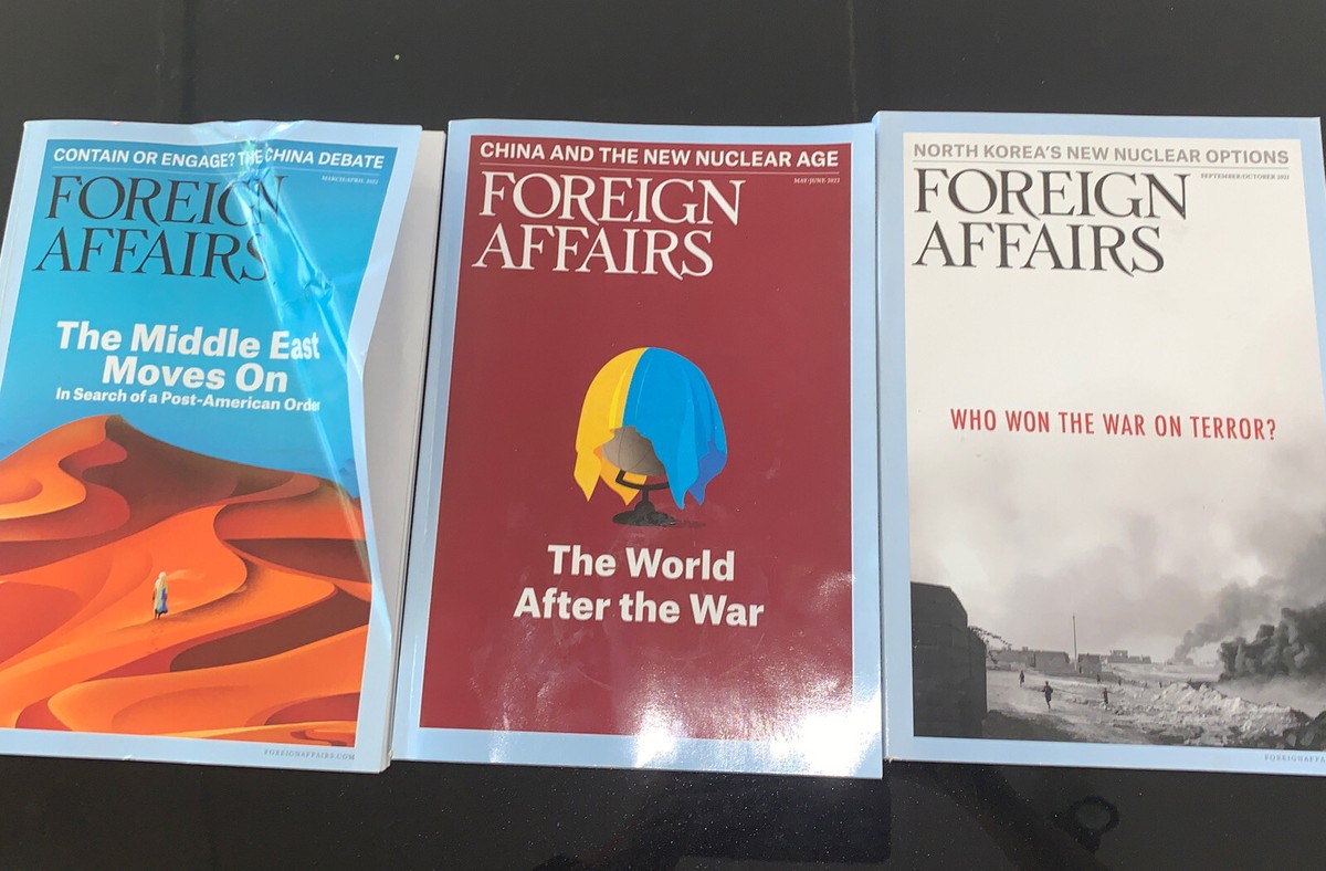 【Taiさままとめ専用】Foreign Affairs 4冊セット Taiさままとめ専用】Foreign Affairs 4冊セット Foreign Affairs