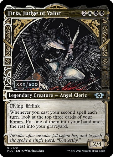 1x Firja, Judge of Valor (0040) | FOIL | Multiverse Legends | MTG