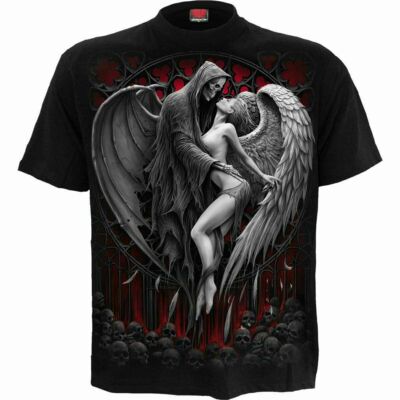Spiral Direct VERBOTEN T-Shirt/Biker/Gothic/Schädel/Horror/Engel/Senmann/Top/T-Shirt