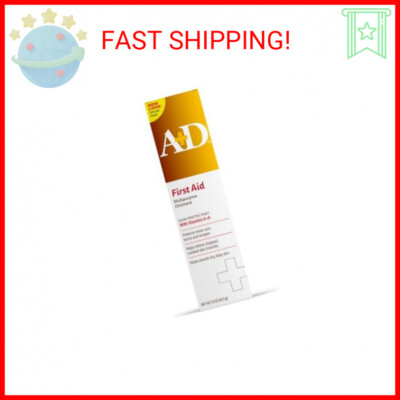 A+D First Aid Healing Ointment - Moisturizing Skin Protectant for Dry Cracked He