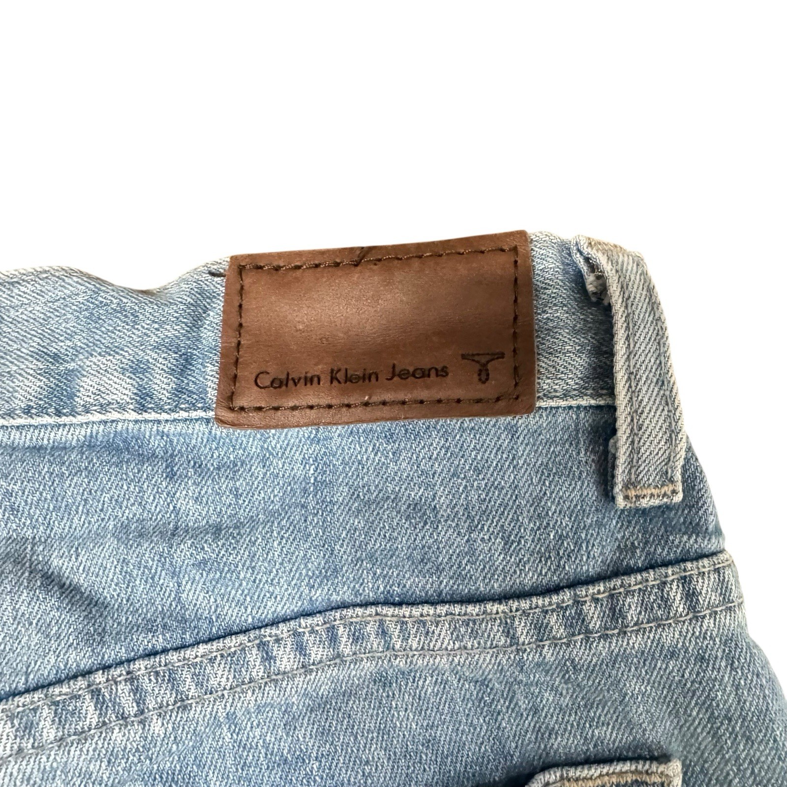 Vintage 90s Calvin Klein High Rise Boot Cut Jeans Iconic Denim thumbnail 7