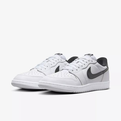 Air Jordan 1 Low '85 Men's Size 9 White/Black-Neutral Grey FB9933