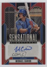 2025 Panini Prizm Sensational Signatures Red 89/99 Michael Carico Auto 0p1q