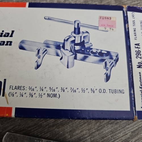 Imperial Eastman 296-FA Tubo svasato per utensile svasato 45° 3/16" - 5/8" USA - Foto 2 di 6