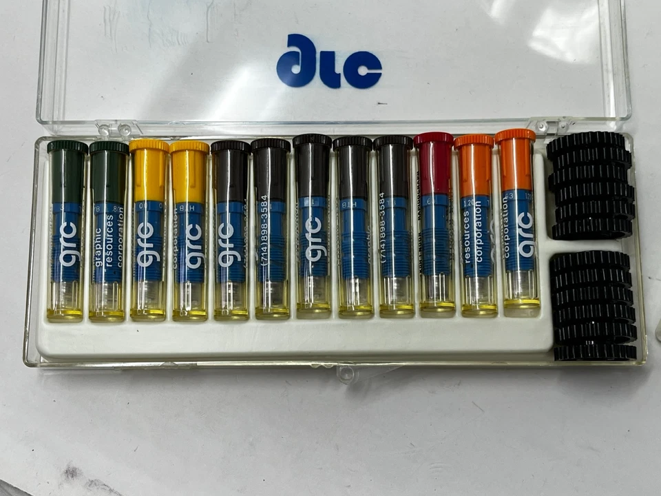 Vtg Graphic Technical Pen Humidified Revolver Graphic Resource Corp. & Tip Set - Image 4 of 4