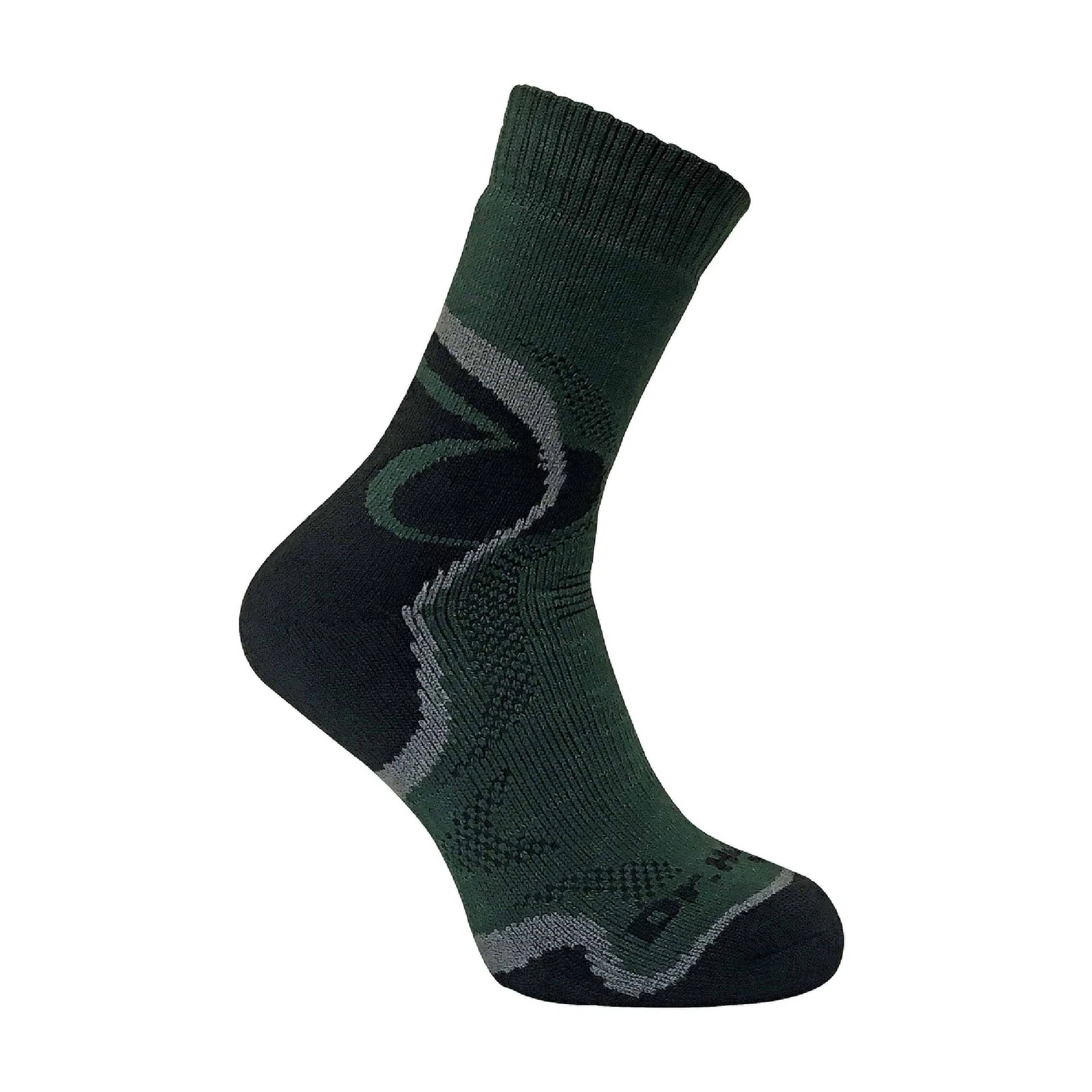 Dr Hunter - Mens Thick Cushioned Padded Sole Merino Wool Thermal Hiking Socks