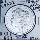 1896 O MORGAN SILVER DOLLAR HI GRADE GENUINE U.S. MINT RARE KEY COIN 8715