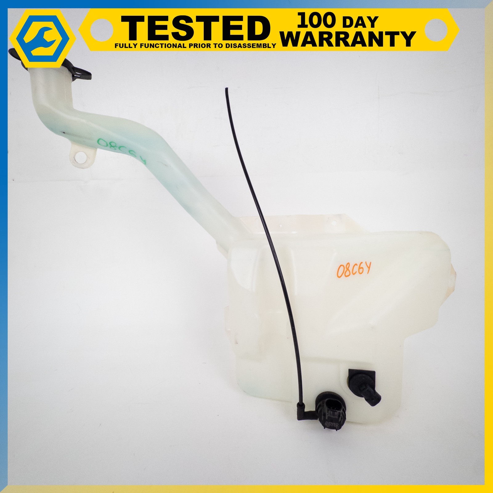05-13 CHEVROLET CORVETTE C6 XLR FRONT LEFT WINDSHIELD WASHER RESERVOIR TANK OEM