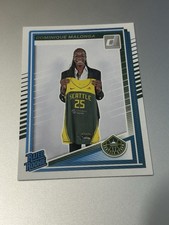 2025 WNBA Donruss Rated Rookie Dominique Malonga #89 Seattle Storm Basketball Rc