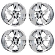 Set Of 4 Staggered 18x818x8.5 Lexus Is250 Pvd Bright Chrome Wheels Rims Oem Set Of 4 Staggered 18x818x8.5 Lexus Is250 Pvd Bright Chrome Wheels Rims Oem