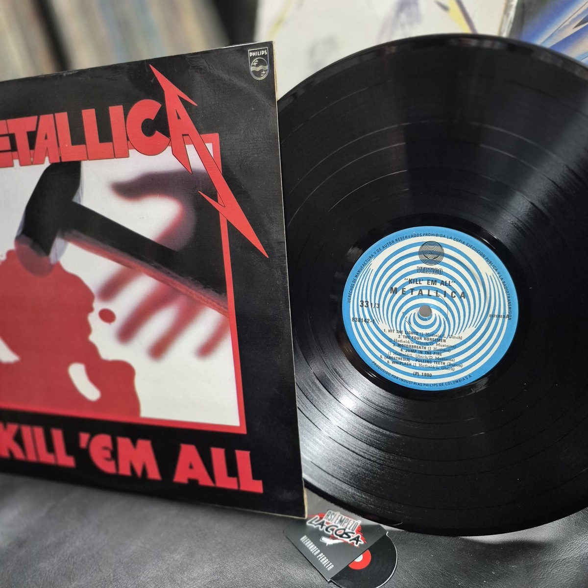 Metallica – Kill 'Em All - Heavy Metal - Colombia, 1990 Iron