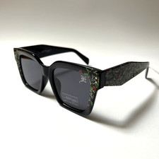New Original ED HARDY Sunglasses Classic Roses Illustration Acetate Rock n' Roll