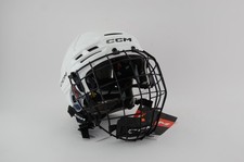CCM Tacks 910 Ice Hockey Helmet Combo White Size Medium (0410-9337)