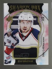 2016-17 SPx Shadow Box Rookies Red Material 66/149 Oliver Bjorkstrand #61 p1g