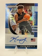 2020 Panini Prizm Draft Picks - Kenyon Martin Jr. Prospect Auto Blue /149 #PA-KM