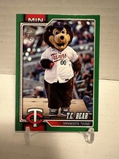 T.C. Bear 2026 Topps Series One Celebration M-10 Green/99 Minnesota Twins MASCOT