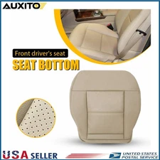 For 2010 To 2014 Mercedes Benz E Class E350 E550 Driver Bottom Seat Cover Tan Y