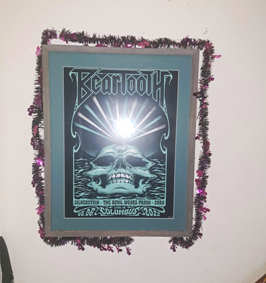 Beartooth Live in Columbus 08.06.2022 Framed Concert Poster #38/100