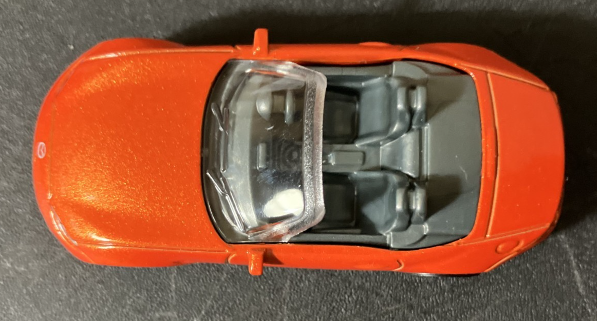 Orange 2015 Mazda MX-5 Miata - Loose Matchbox MBX City MB1012 1:64