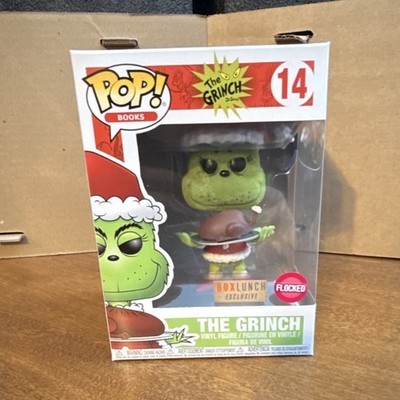 Funko Pop! Vinyl The Grinch Dr. Seuss #14 BoxLunch Exclusive Flocked Figure