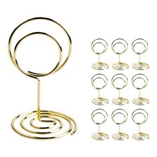 10 Pcs Wedding Table Number Holder Office Card Mini Picture Holders