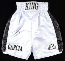 Ryan Garcia Signed Custom “King Ryan” Boxing Trunks (Beckett)