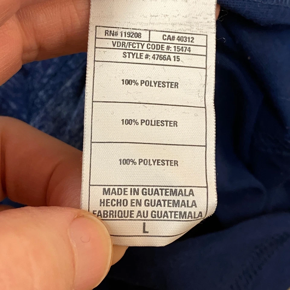 Adidas Philadelphia Union Soccer Performance Tank Top Men's Large Blue Climalite - Image 4 of 4