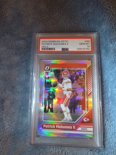 2024 Optic Patrick Mahomes Holo #94 PSA 10
