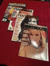 Penthouse Lot Of 4 June,July,Aug,Oct 1994 All Have Solid Posters